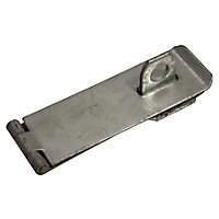 Blooma Galvanised Steel Hasp & staple, (L)102mm (W)39.5mm