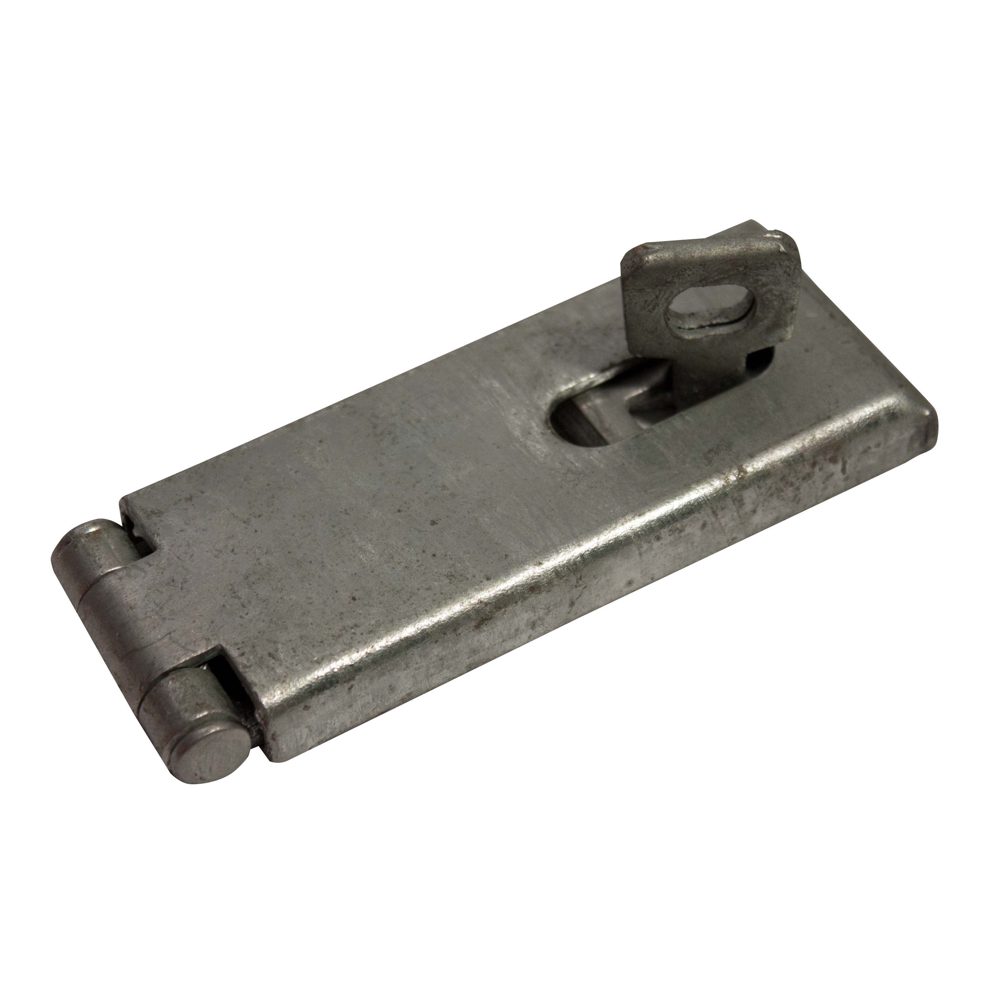 Blooma Galvanised Steel Hasp & staple, (L)114mm (W)46mm