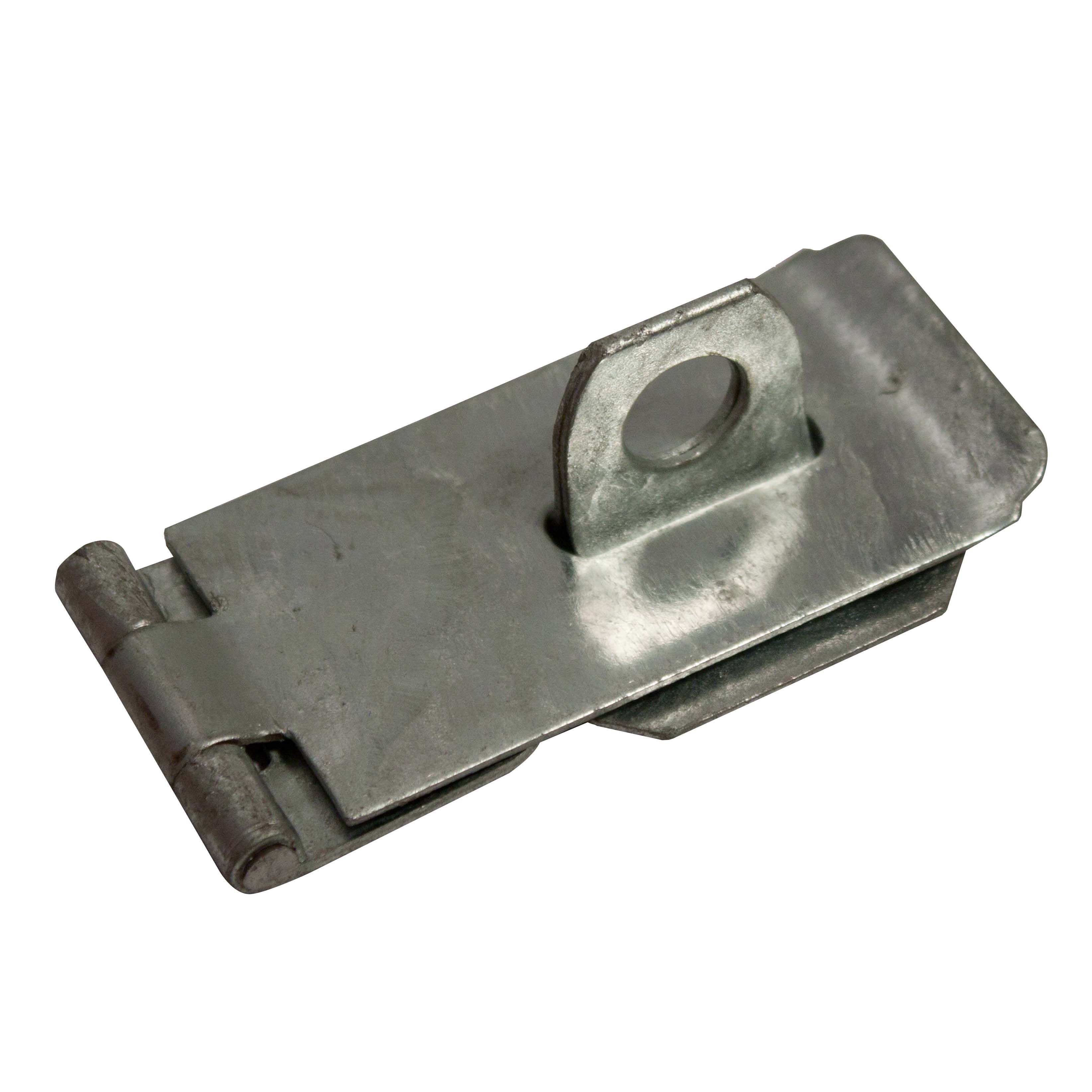 Blooma Galvanised Steel Hasp & staple, (L)76mm (W)39mm DIY at B&Q