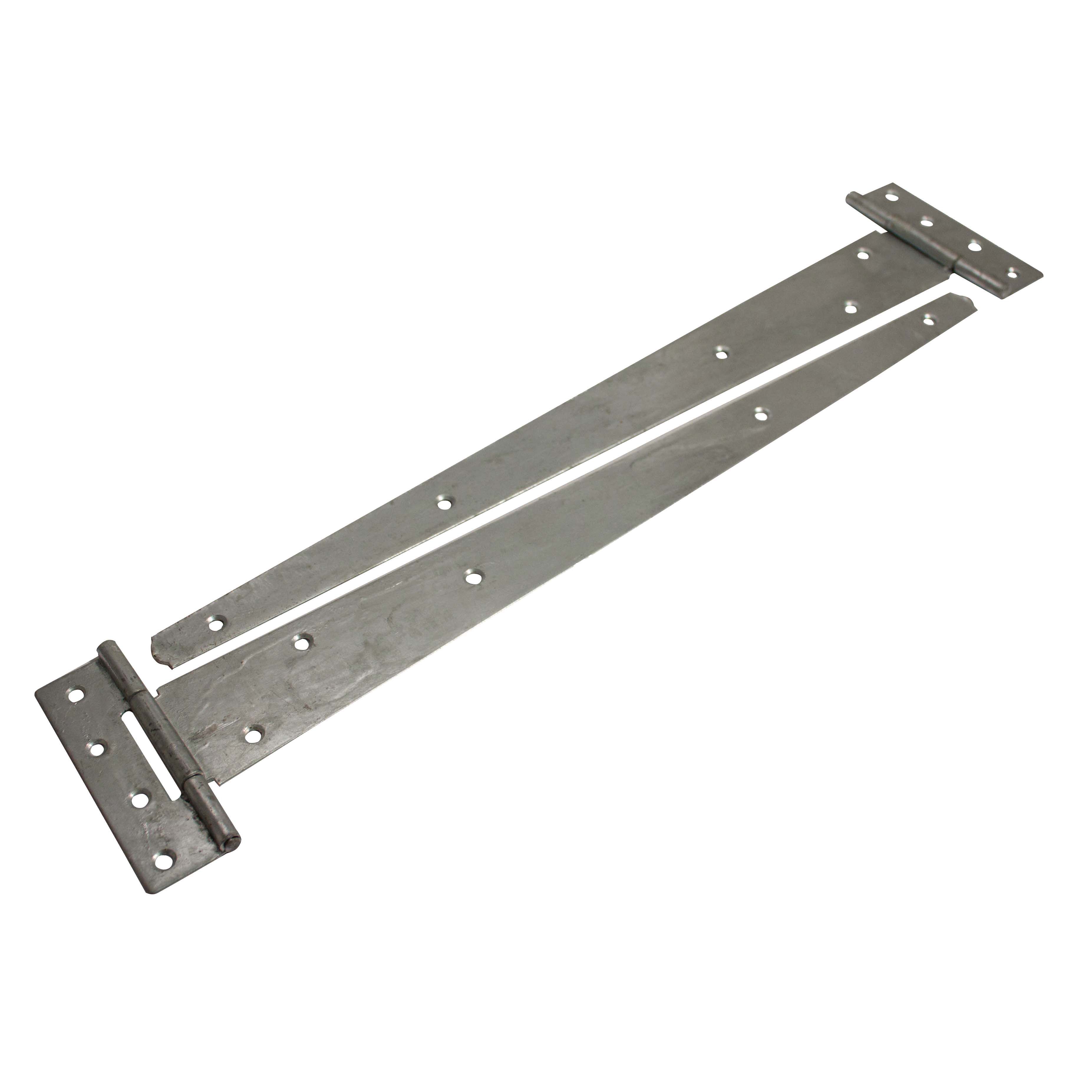 Blooma Galvanised Steel Tee hinge (L)457mm, Pack of 2 DIY at B&Q