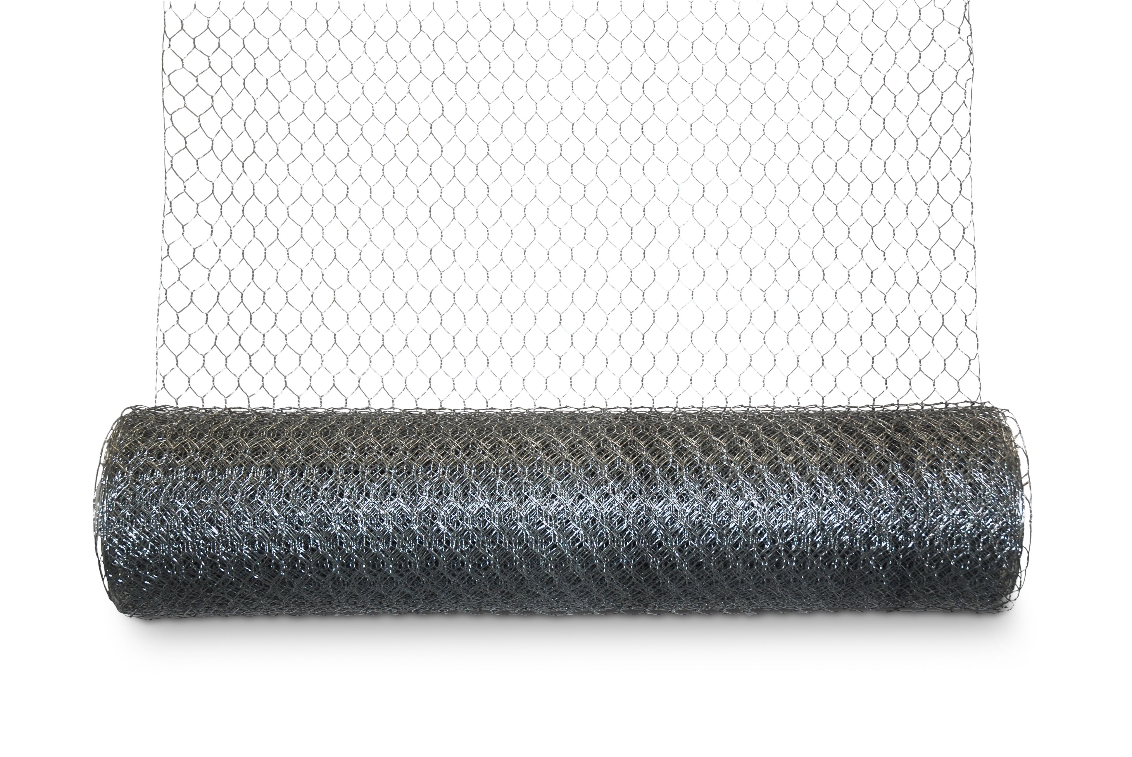 Blooma Galvanised Steel Triple torsion mesh, (L)10m (H)1m