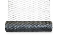 Blooma Galvanised Steel Triple torsion mesh, (L)5m (W)0.5m (930g)