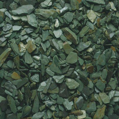 Blooma Green 20mm Slate Decorative chippings, Large Bag, 0.3m²