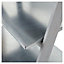 Blooma Grey Metal & wood Shelving unit (H)1650mm (W)598mm