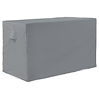 Blooma Grey Rectangular Furniture cover 80cm(H) 70cm(W) 130cm (L)