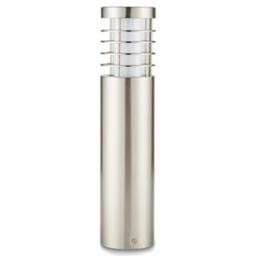 Blooma Hampstead Silver effect Mains-powered 1 lamp LED Post light (H)440mm