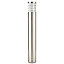 Blooma Hampstead Silver effect Mains-powered 1 lamp LED Post light (H)760mm