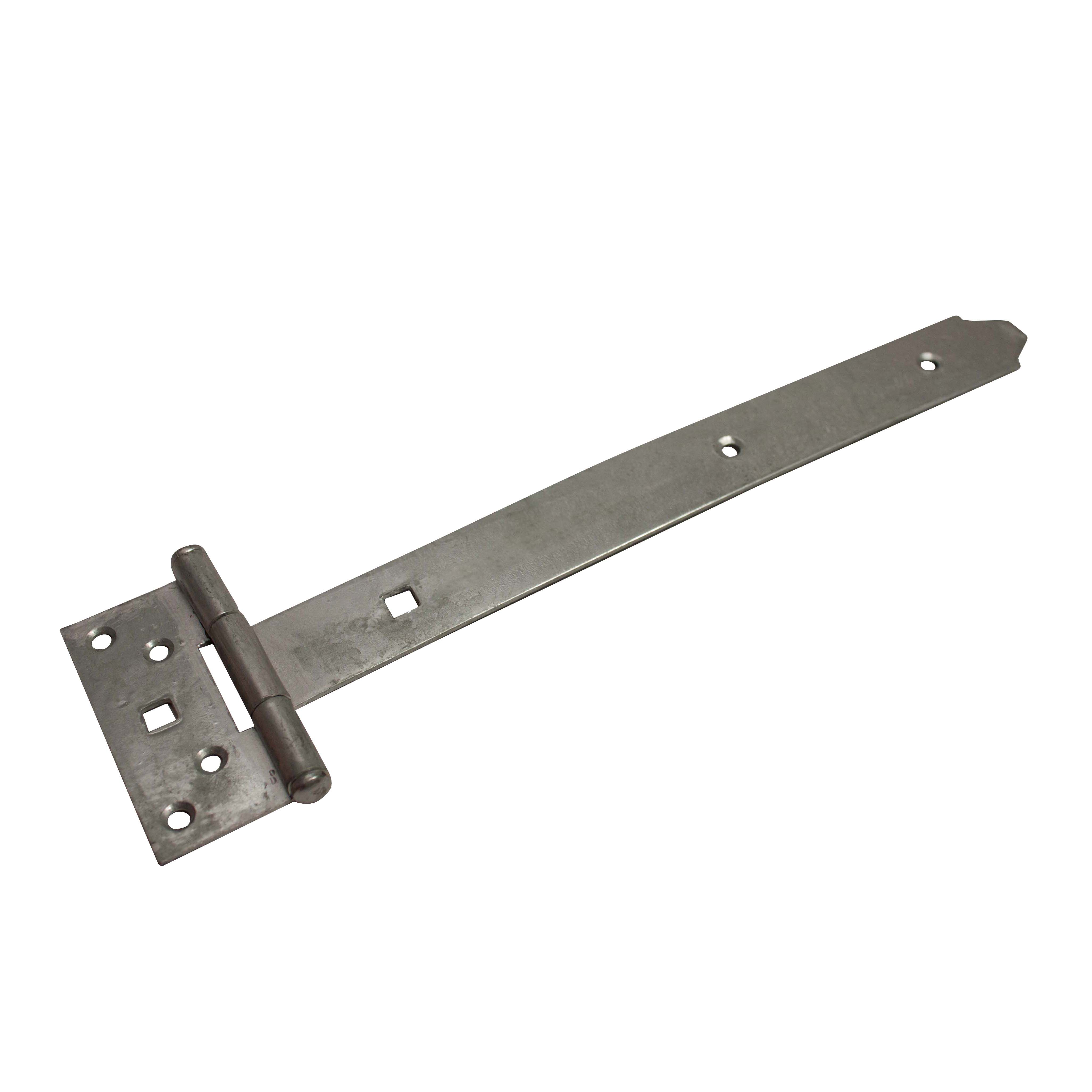 Blooma Heavy duty Galvanised Steel Tee hinge (L)304mm DIY at B&Q