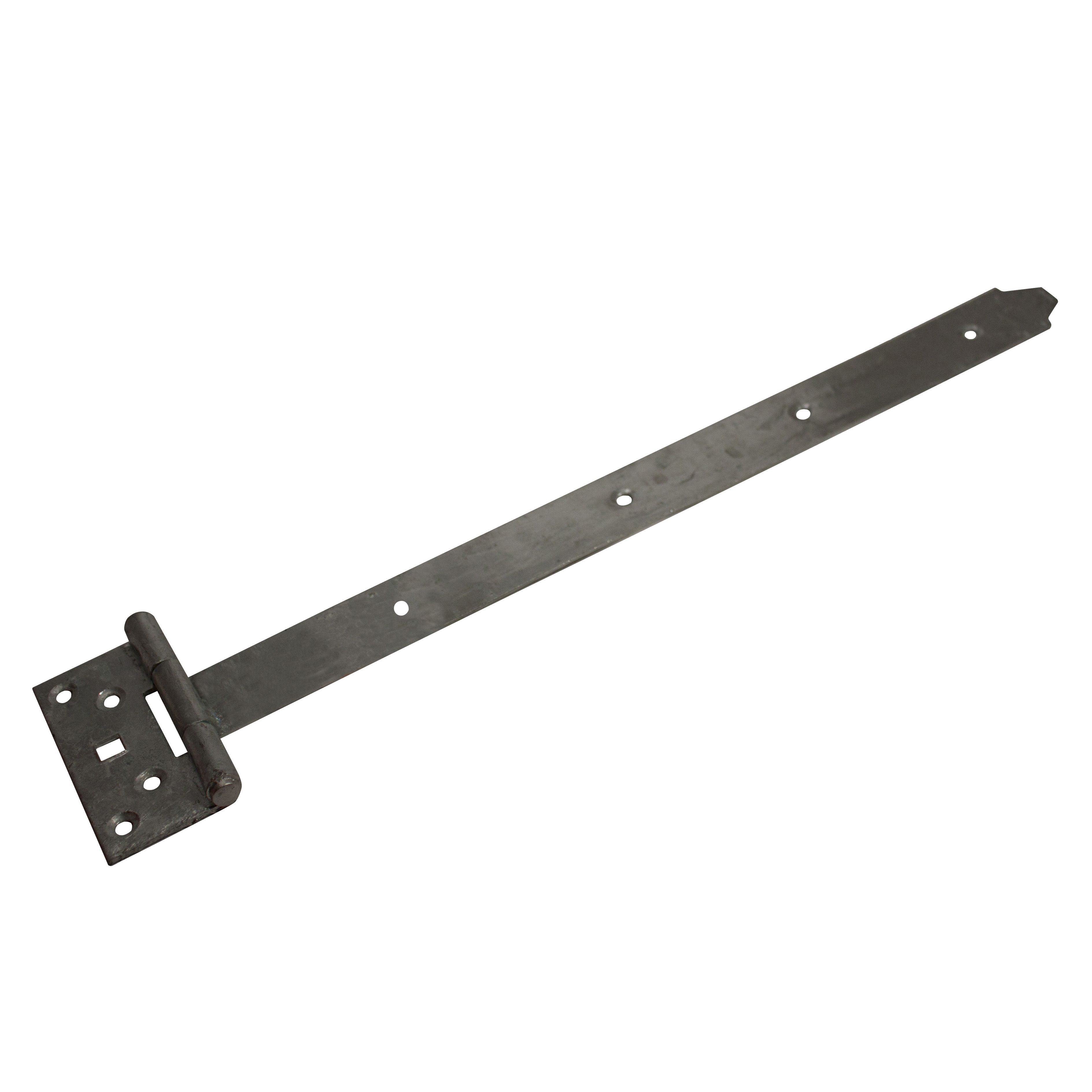 Blooma Heavy duty Galvanised Steel Tee hinge (L)400mm DIY at B&Q