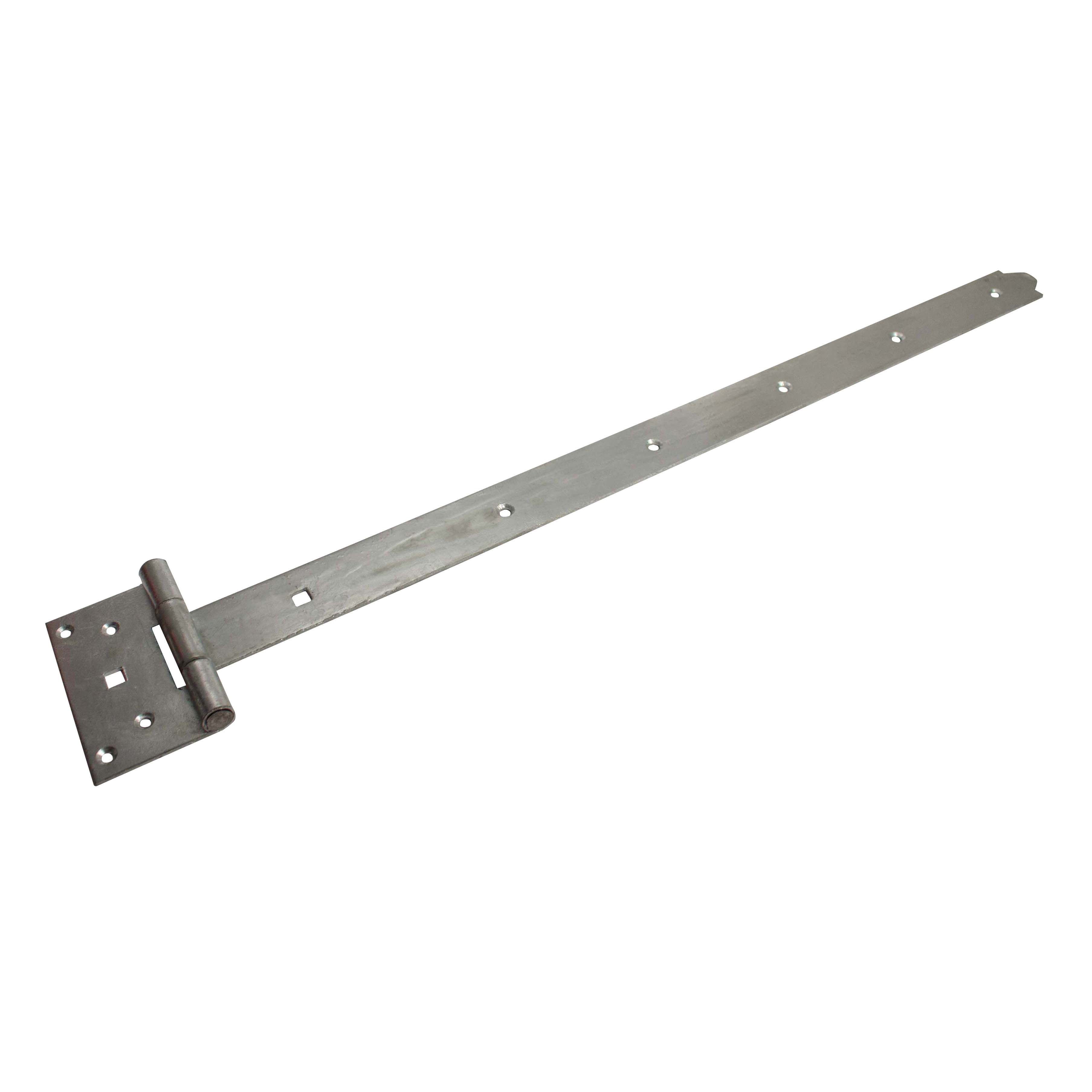 Blooma Heavy duty Galvanised Steel Tee hinge (L)600mm DIY at B&Q