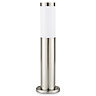 Blooma Hollis Silver effect Mains-powered 1 lamp Halogen Post light (H)450mm
