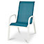 Blooma Janeiro Metal Blue Chair