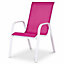 Blooma Janeiro Metal Pink Chair