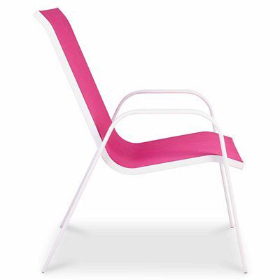 Blooma Janeiro Metal Pink Chair