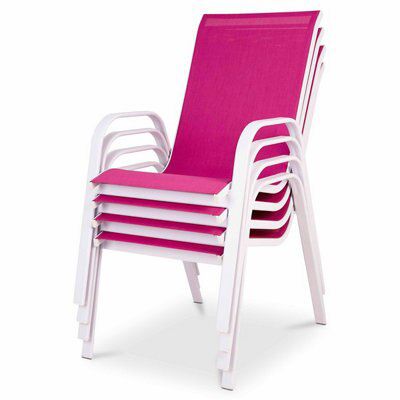 Plastic chairs b&q hot sale