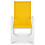 Blooma Janeiro Metal Yellow Chair