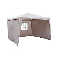 Blooma Jarvis Square Gazebo tent (H) 2.5m (W) 3m (D) 3m