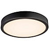 Blooma Jenner Fixed Black Mains-powered Indoor Wall light 1150lm (Dia)30cm