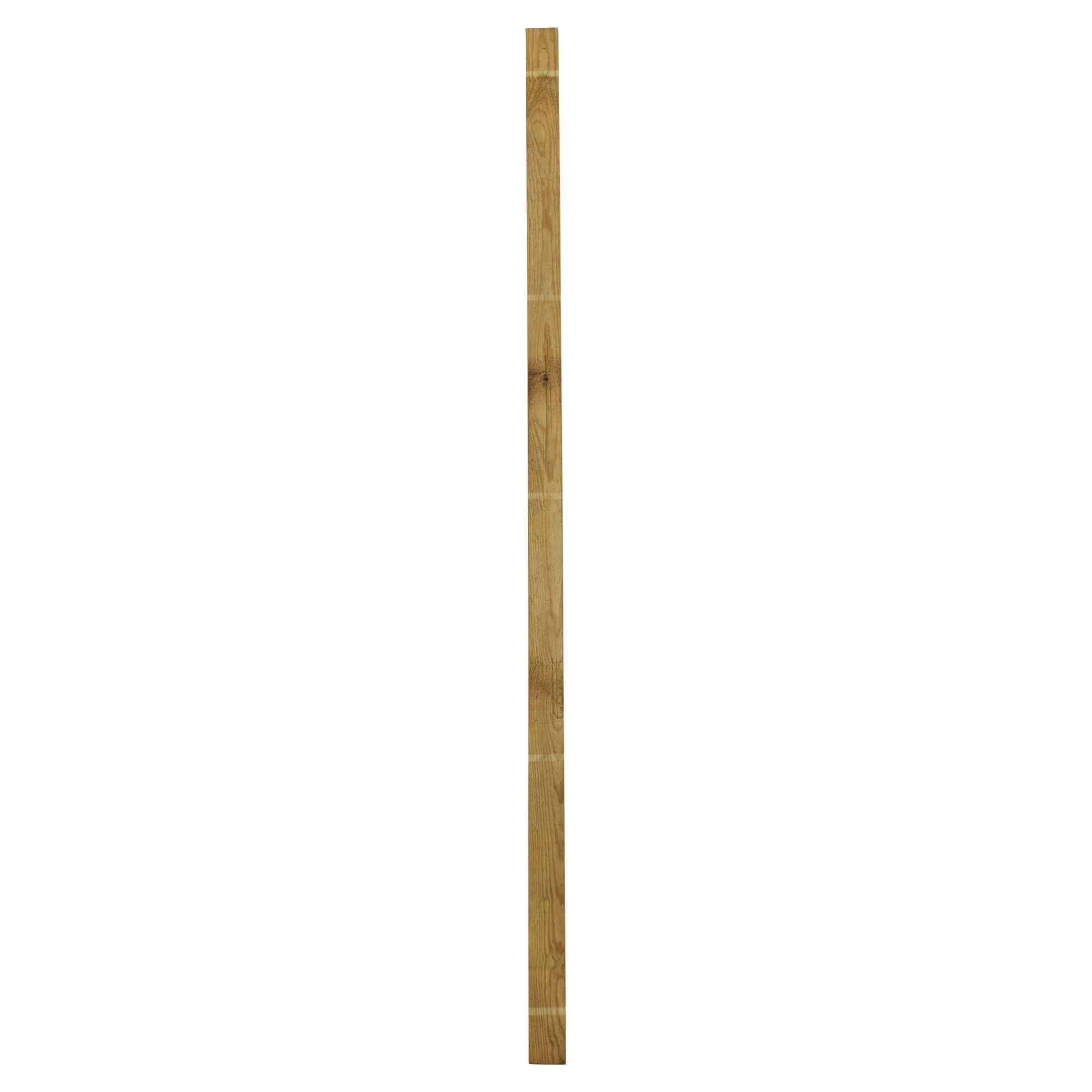 Blooma Lemhi Pine Rectangular Fence Post (h)2.4m (w)90mm, Pack Of 2 