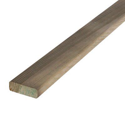 Blooma Lemhi Wood Fence board (L)1.8m (T)21mm