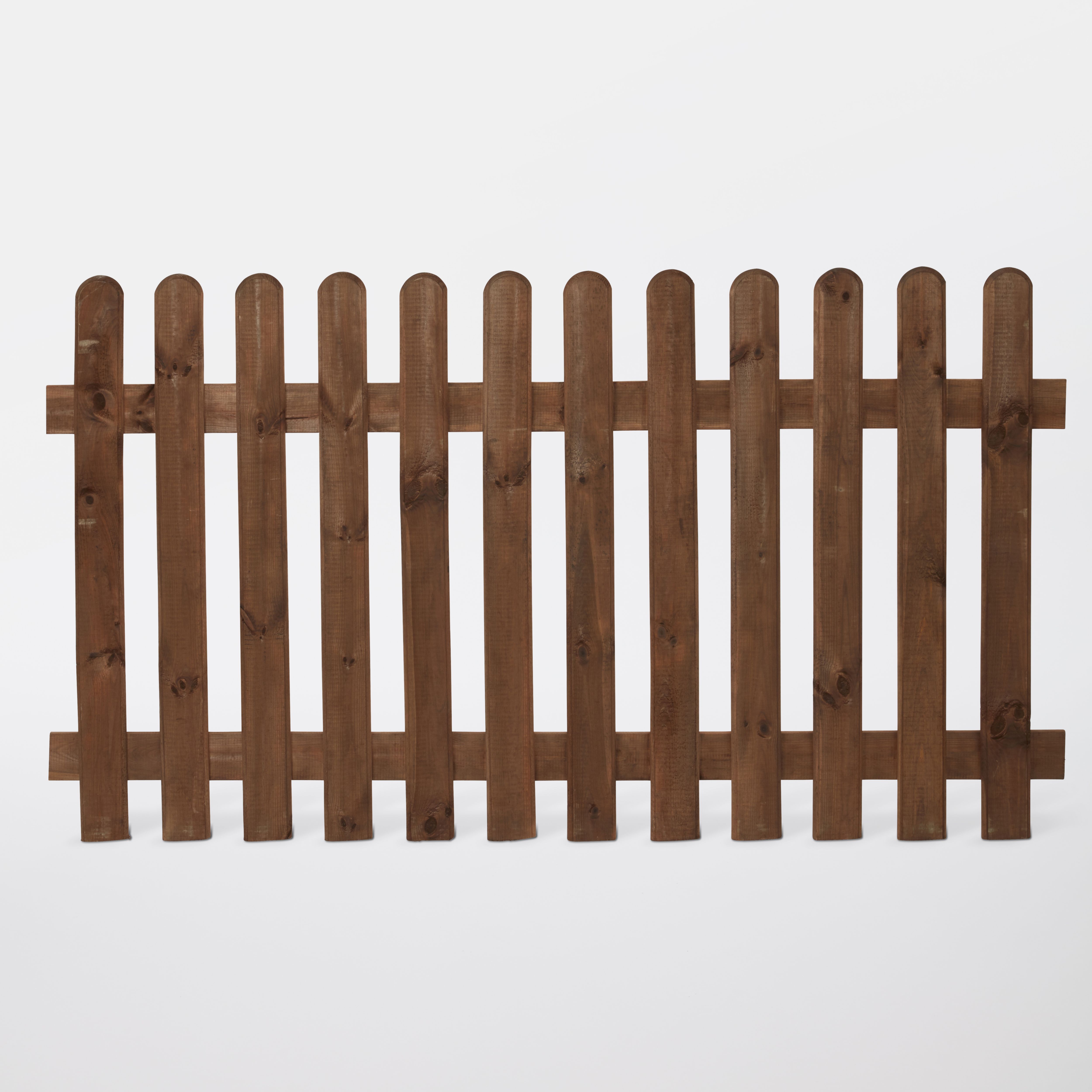 Blooma Luiro Picket Fence W 1 8m H 1m Diy At B Q