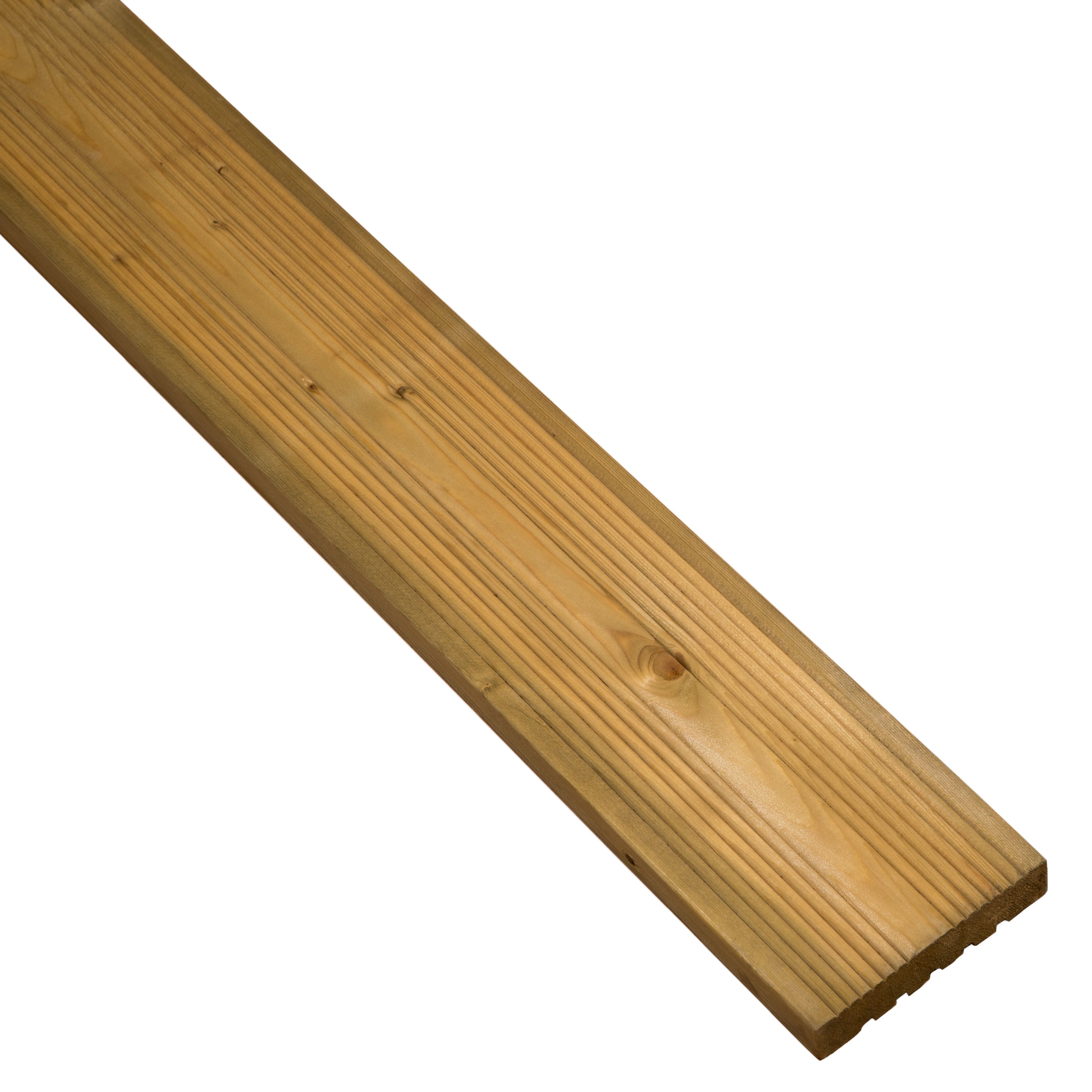 Blooma Madeira Softwood Deck board (L)2.4m (W)120mm (T)24mm, Pack of 5