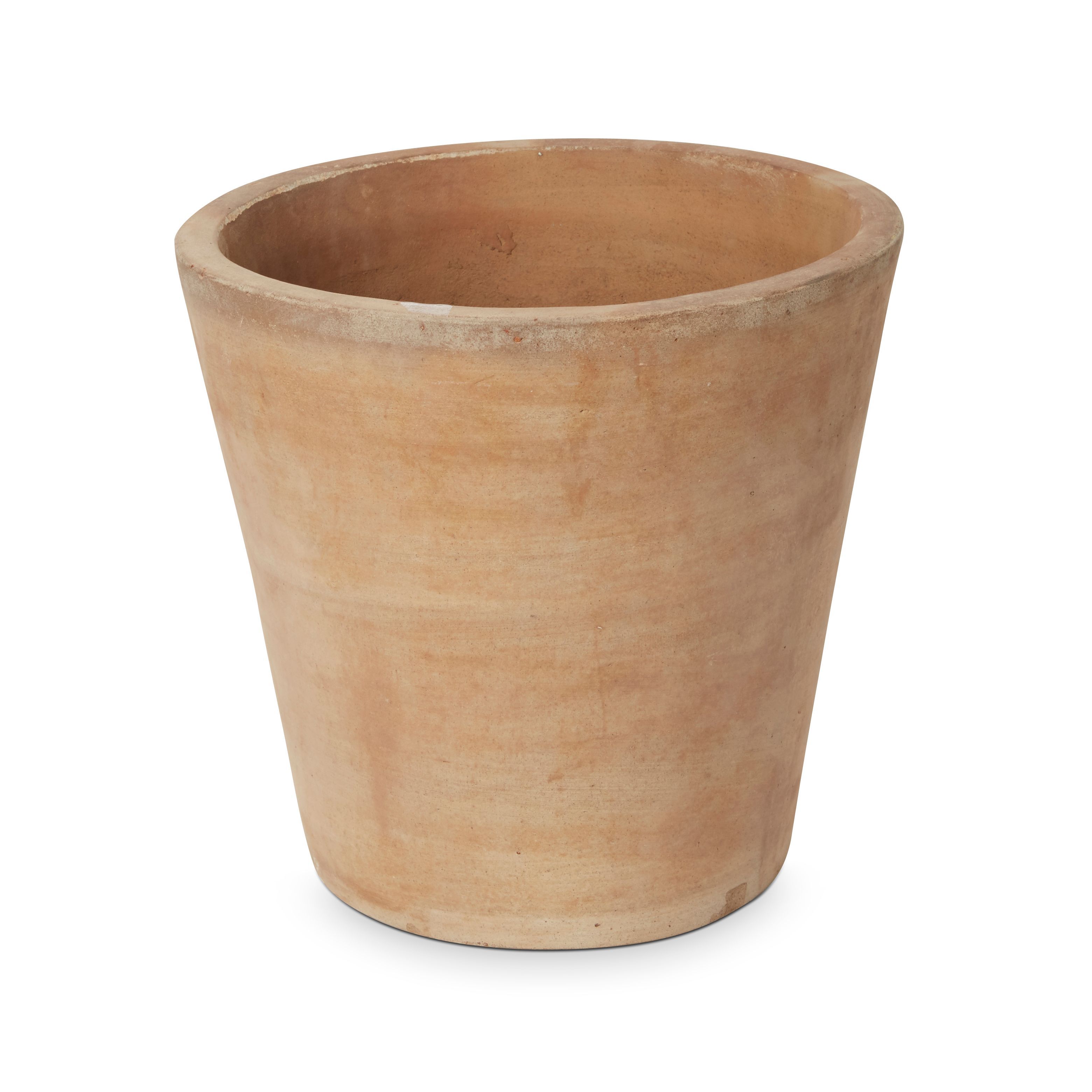 Blooma Mali Brown Terracotta Circular Plant pot (Dia) 35cm, (H)33cm, 28L