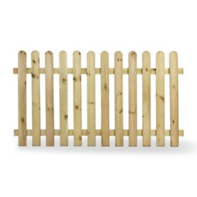 Blooma Mekong Pressure treated Picket fence (W)1.8m (H)1m