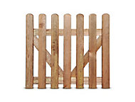 Blooma Mekong Timber Round top Gate, (H)1m (W)1m