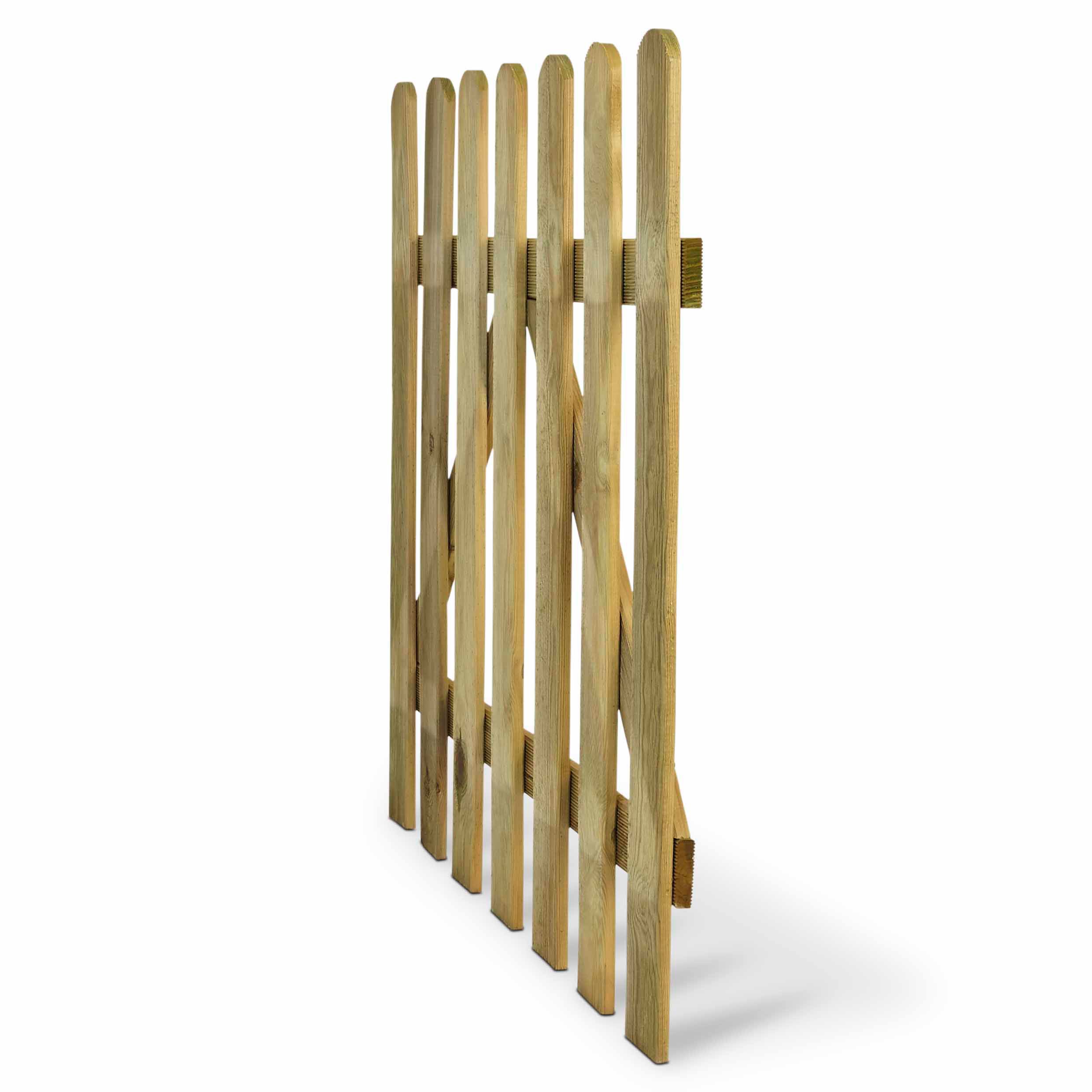 Blooma Mekong Wood Round top Gate, (H)1m (W)1m