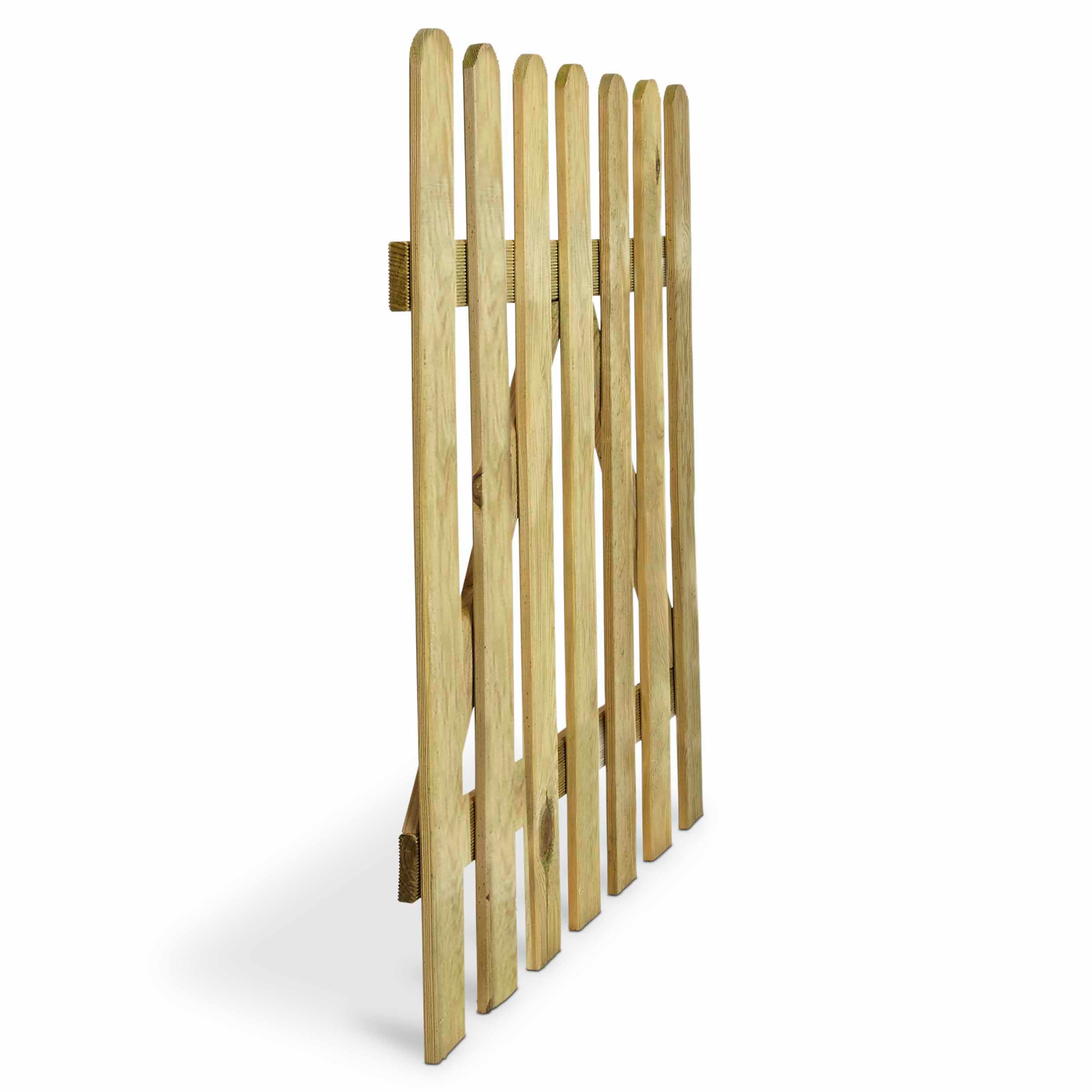 Blooma Mekong Wood Round top Gate, (H)1m (W)1m