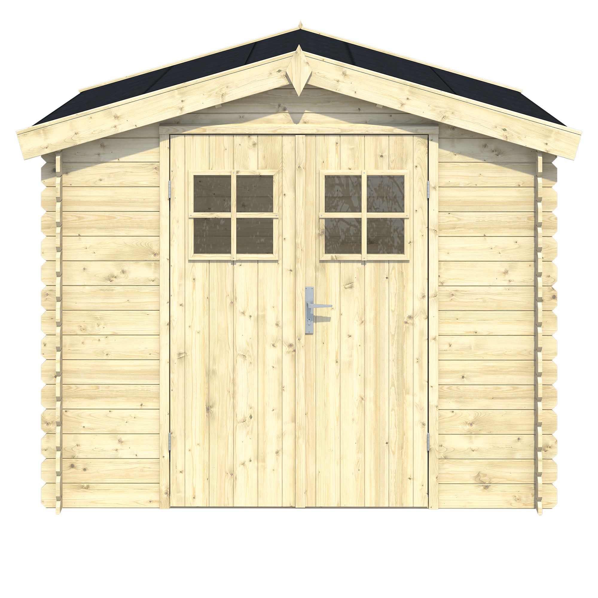 Blooma Mokau 6x7 ft Apex Wooden Shed