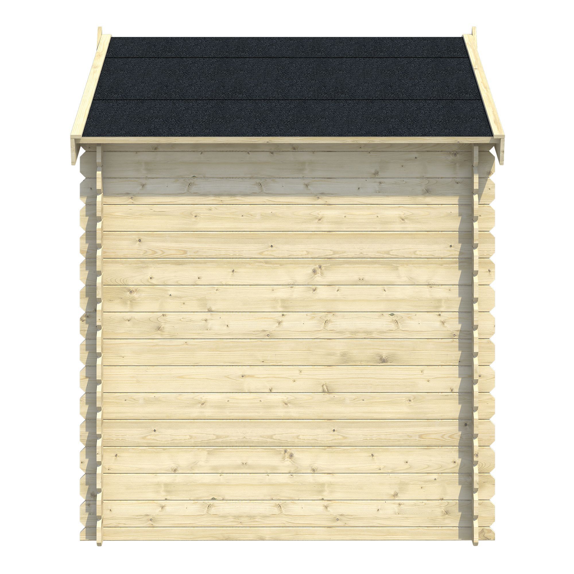 Blooma Mokau Apex Naturel Wooden Shed