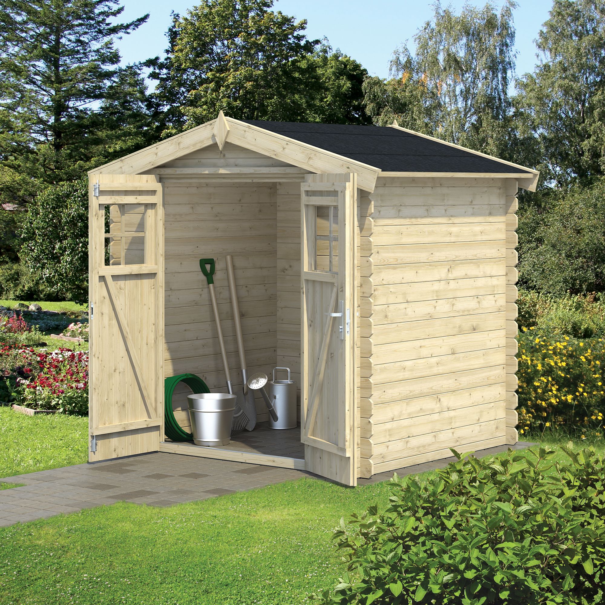 Blooma Mokau Apex Wooden Shed
