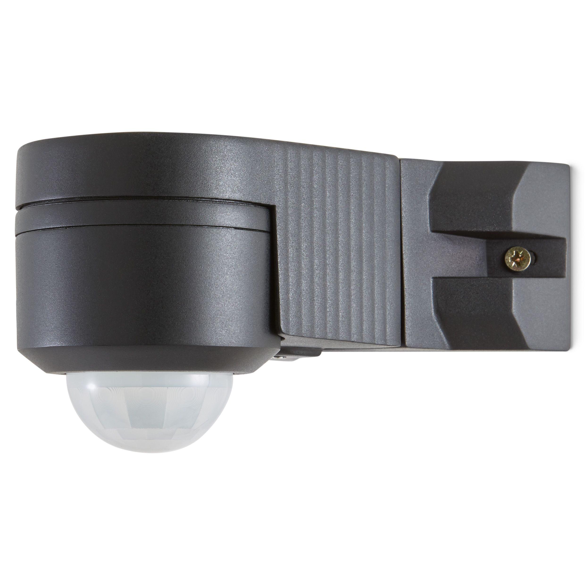 Blooma Moncton Black Mains-powered Wall lighting PIR Motion sensor ...