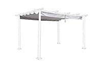 Blooma Moses Metal Grey Replacement Gazebo roof (W) 350cm x (D) 290cm