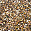 Blooma Naturally rounded Brown Decorative stones, Bulk Bag