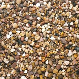 Blooma Naturally rounded Brown Decorative stones, Bulk Bag