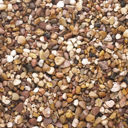 Blooma Naturally rounded Brown Decorative stones, Large 22.5kg Bag