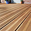 Blooma Nevou premium Spruce Deck board (L)2.4m (W)144mm (T)28mm