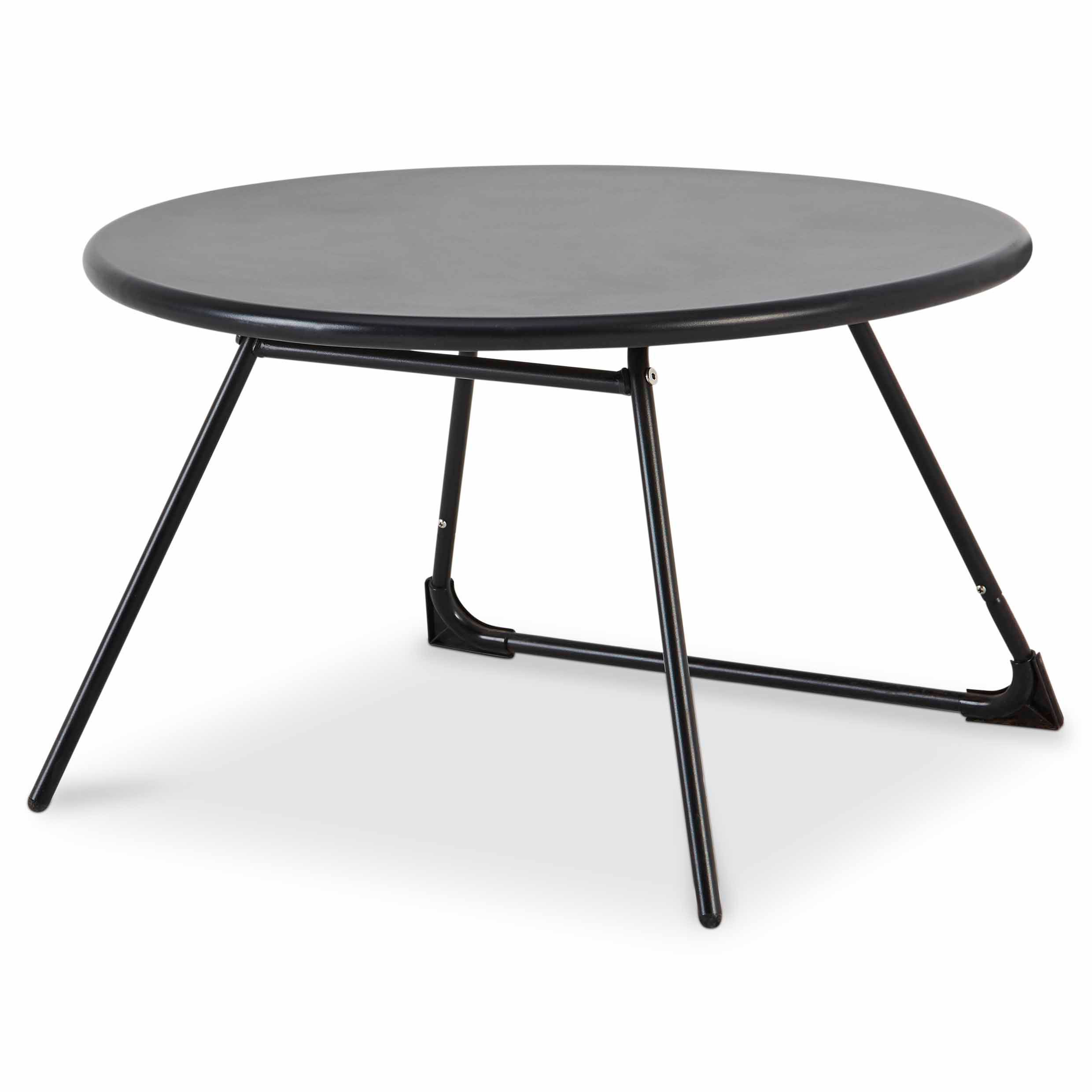 Blooma Nova Black Metal 4 seater Table | DIY at B&Q