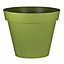 Blooma Nurgul Green Plastic Circular Plant pot (Dia)100cm
