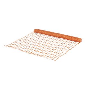 Blooma Orange PVC Temporary mesh