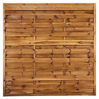 Blooma Oussouri Autoclave Pin Wooden Fence panel (W)1.8m (H)1.8m