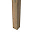 Blooma Pine Unslotted Fence post (H)1.8m (W)90mm