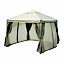 Blooma Preston Taupe Square Gazebo, (W)3m (D)3m - Assembly required