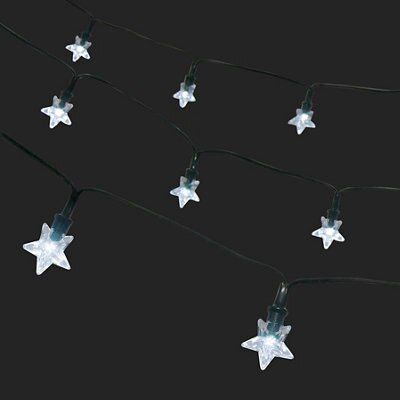 Blooma Rihannon Solar-powered White 30 LED Outdoor String lights