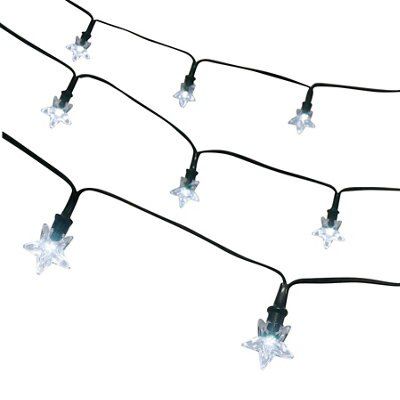 Blooma Rihannon Solar-powered White 30 LED Outdoor String lights