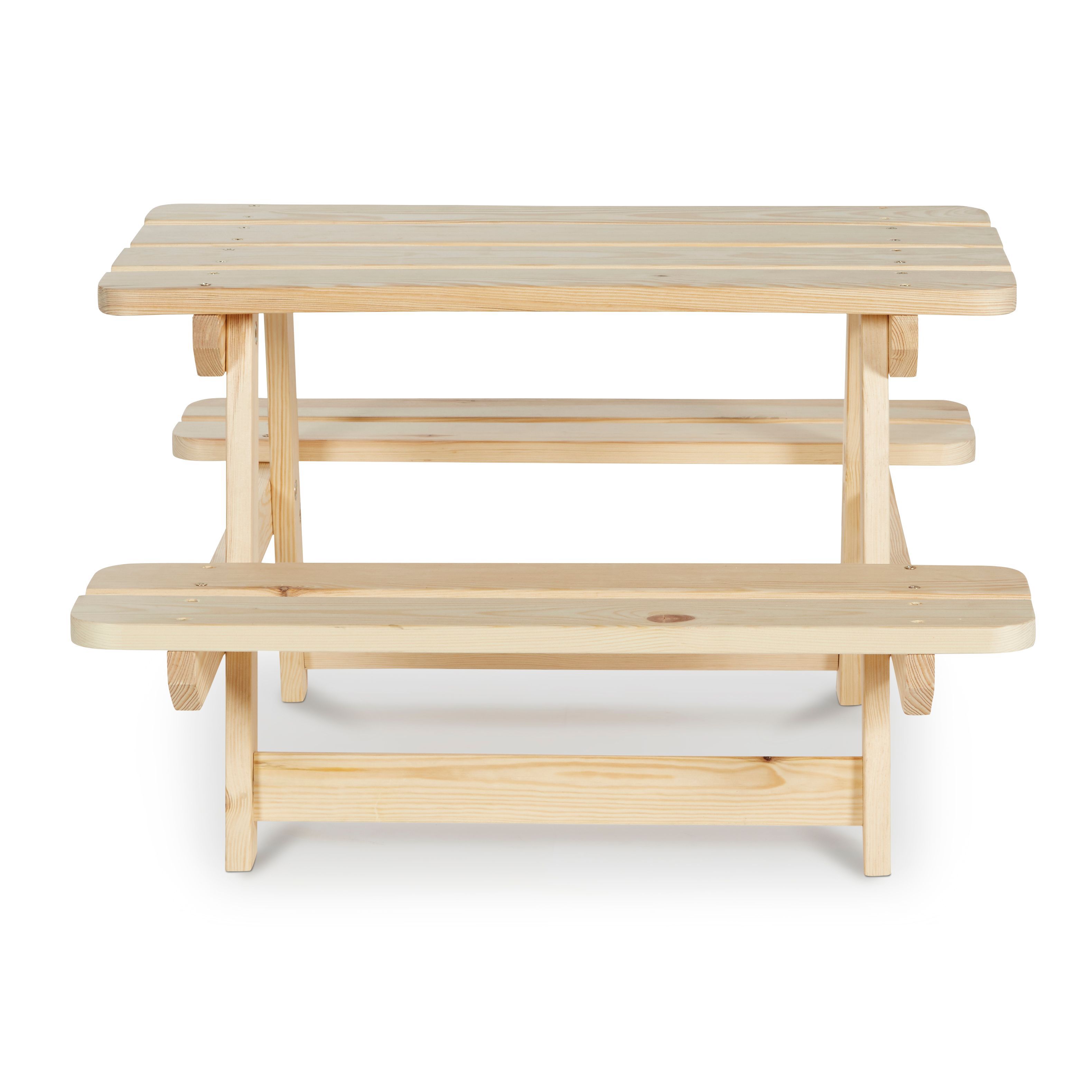 Blooma Rockall Kids Wooden 4 seater Rectangular Table