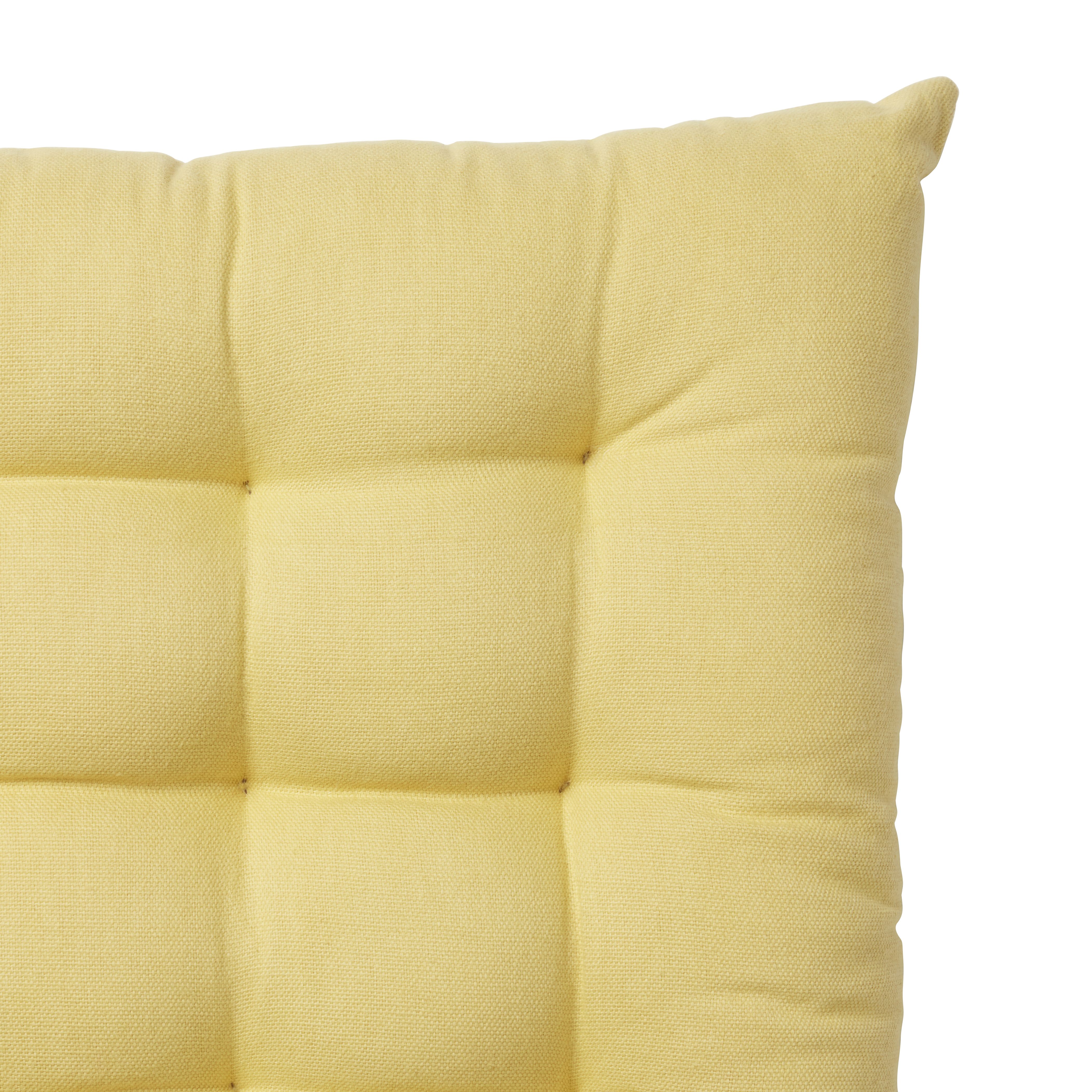 Blooma Rural Cocoon Plain Square Seat pad (L)36cm x (W)36cm